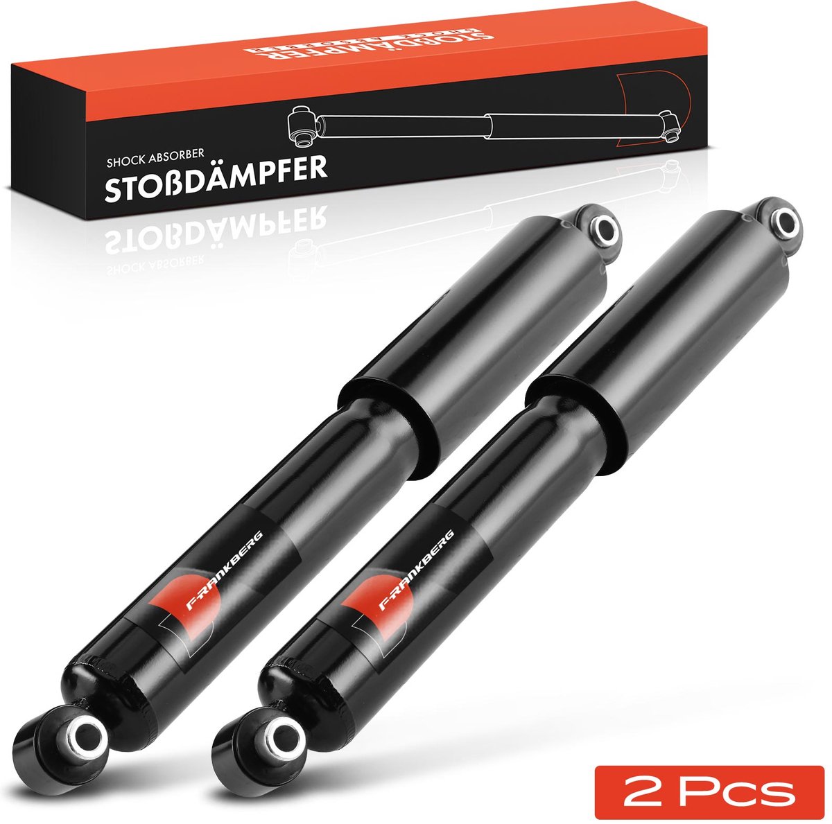 Frankberg 2x Demper Achteras voor FORD