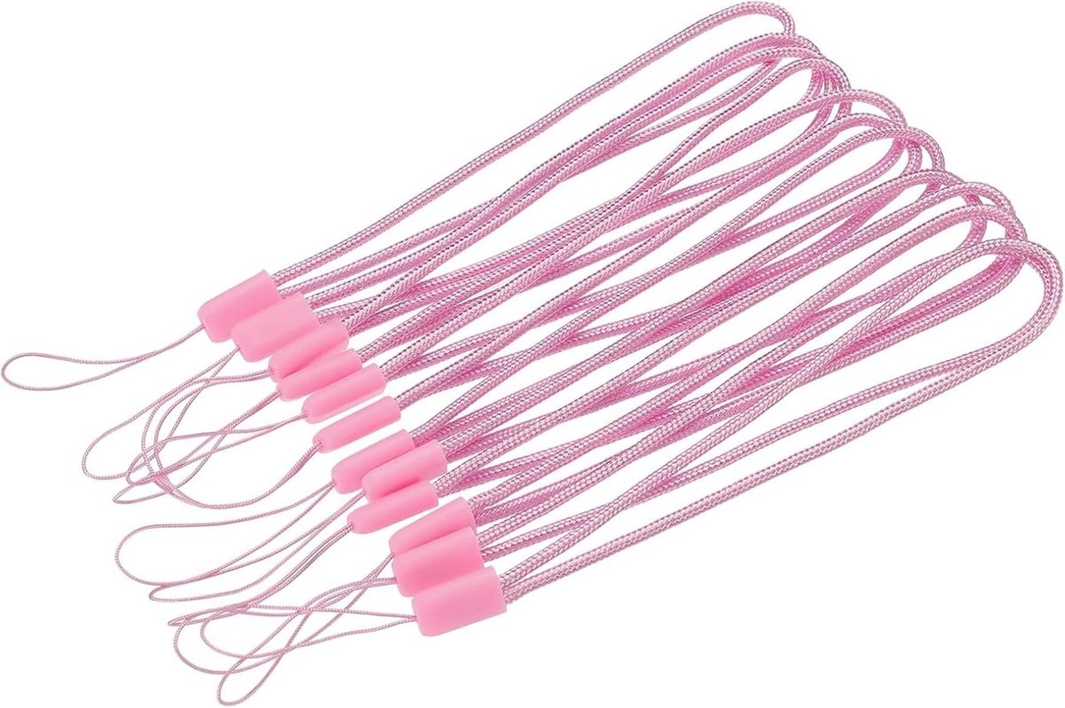 Universele Nylon Koorden Polsbanden, 18cm Zachte Woven Polsband voor Telefoon, Camera, Sleutels, USB, Fles - Verpakking van 20 Stuks voor Veiligheid en Gemak