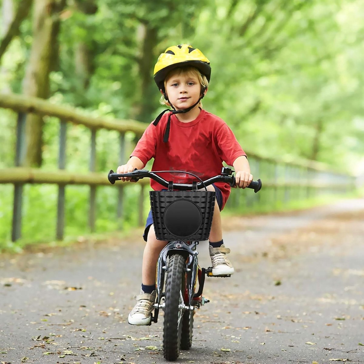 Dailygoody - Fietsmand - Opbergtas - Duurzaam en schokbestendig - Zwart - Kinderfietsen - Praktische en modieuze oplossing - Uniseks Volwassene
