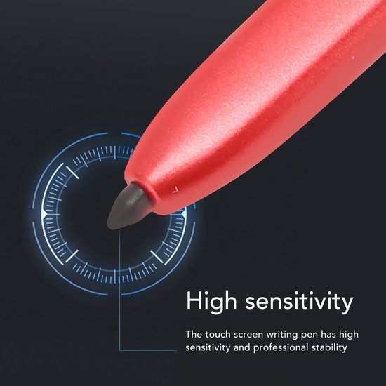 Dailygoody - Stylus voor Note 10 Lite - Vervanging voor Touch Pen - Rood - 5 Penpunten - Geschikt voor Note 10 Lite - Stylus Pen — afbeelding 4