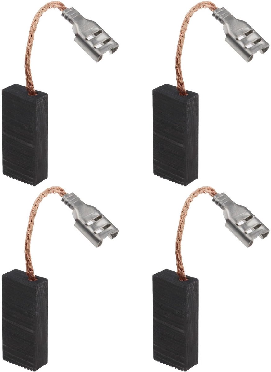 Dailygoody - Koolborstels voor grasmaaiers - 2 paar reserveonderdelen - 6,3 x 11,3 x 24 mm - Compatibel met 320 ER en 32-12 - Voor elektrische motoren