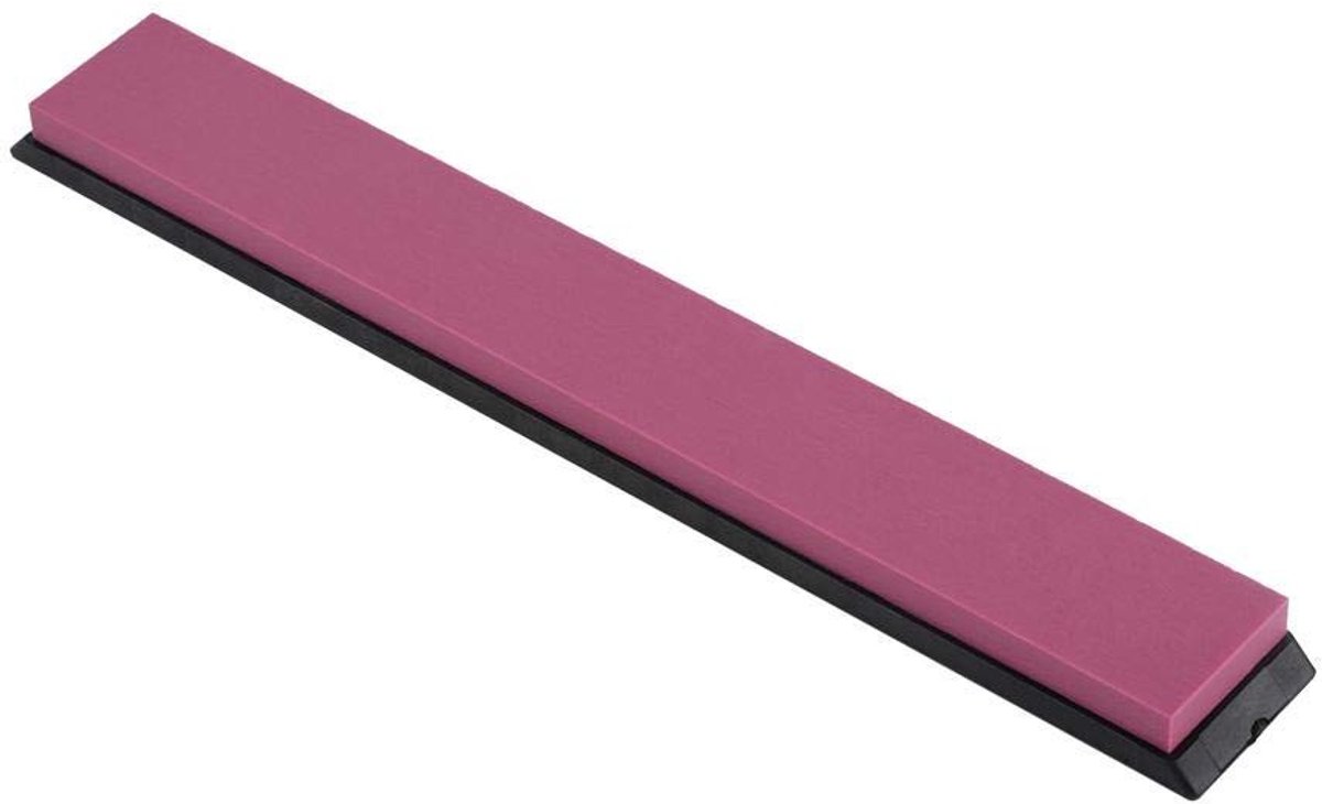 Dailygoods - Dailygoody - Slijpsteen Ruby - Keukenmessenslijper - Antisliphouder - Ruby Red - Polijsten - Ideaal voor kamperen en uitgaan - 3000 korrelgrootte