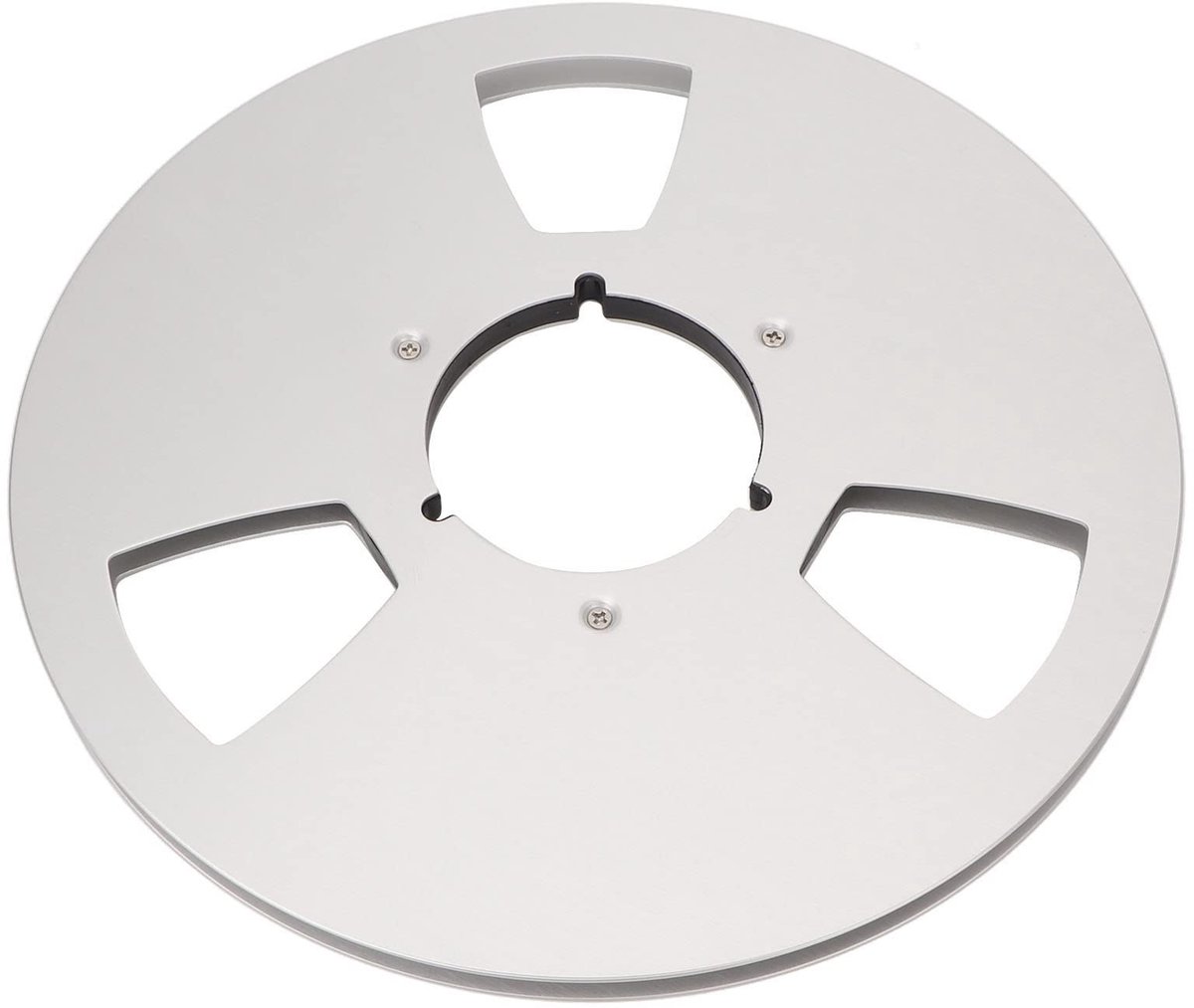 Dailygoods - Dailygoody - Lege Tape Reel - 1/4 inch - Professionele opnameaccessoire - Zilver - Tape recorder onderdelen - Voor audioliefhebbers - 10 inch
