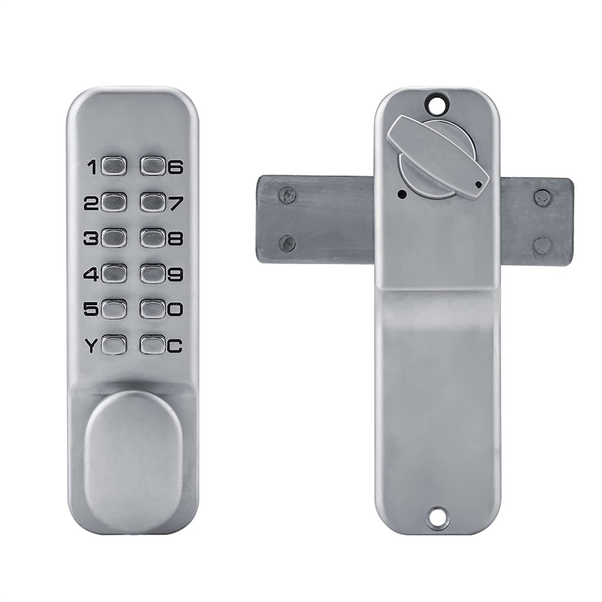 Dailygoods - Dailygoody - Combinatiekastslot - Veiligheidsslot - Unieke wachtwoorden - 6 Cm - Zinklegering - Kantoordeuren en Binnendeuren - Hoogwaardige beveiligi
