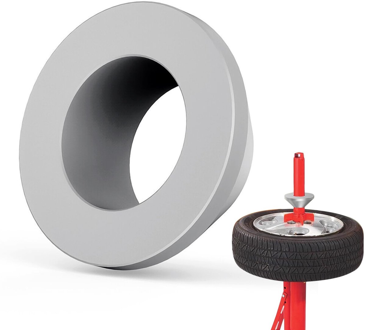 Dailygoods - Dailygoody - Balanceringsconus - Handmatige Bandenwisselaars - Geschikt voor Auto's - Duurzaam - Professioneel Gebruik - Verhoogt Veiligheid - Geschik