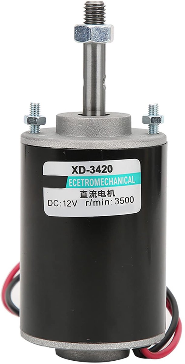 Dailygoods - Dailygoody - Elektrische Motor - Mini Permanente Magneet Motor - 12V/24V - Generator - Machine Controle 3000/6000