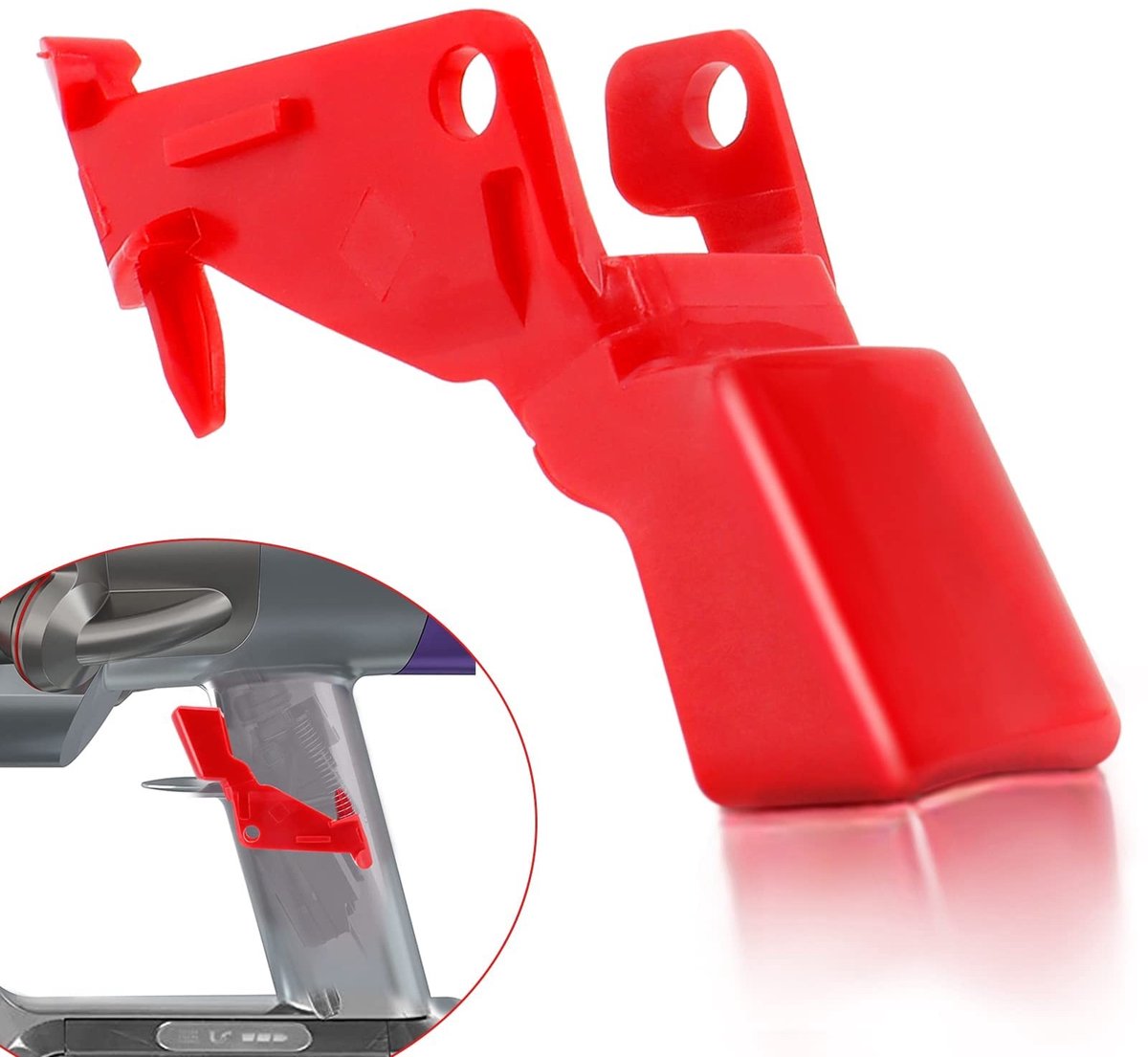 Dailygoods - Dailygoody - Versterkte Trigger Schakelaar Knop - Verbeterde Power Button - Ideaal voor Stofzuiger - Geschikt voor Dyson V11 V10 V15 - Duurzaam en Bet