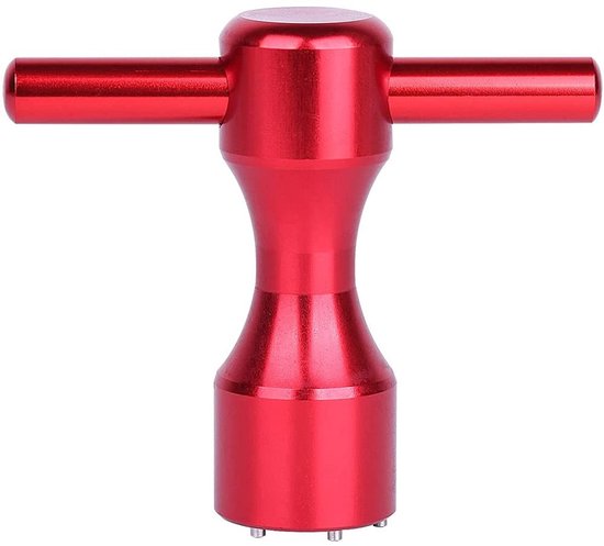 Dailygoods - Dailygoody - Golf Gewicht Schroefsleutel - Golfputter Tool - Rood - 5 Pin Gat - Hoogwaardige Aluminium Sleutel - Geschikt voor Golfprofessionals - Com.. — afbeelding 4