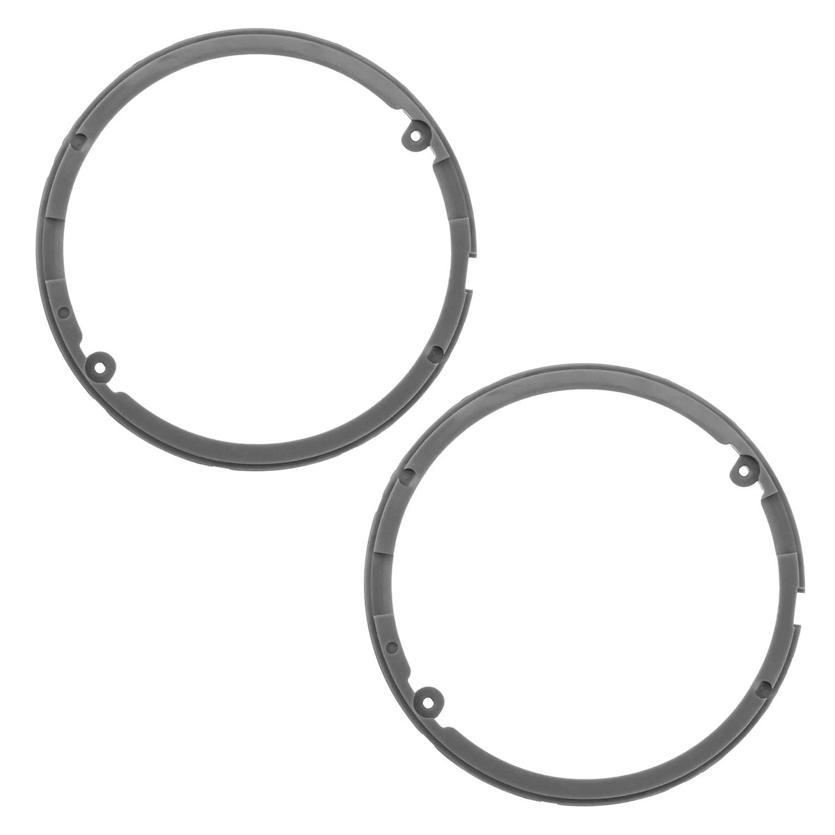 Dailygoods - Dailygoody - Horloge Beweging Spacer Ring - Bevestigingselement - Grijs - Kunststof - 2 Stuks - Geschikt voor NH36 NH35 NH70 NH72 NH71 NE15 7S26 NH38 ..