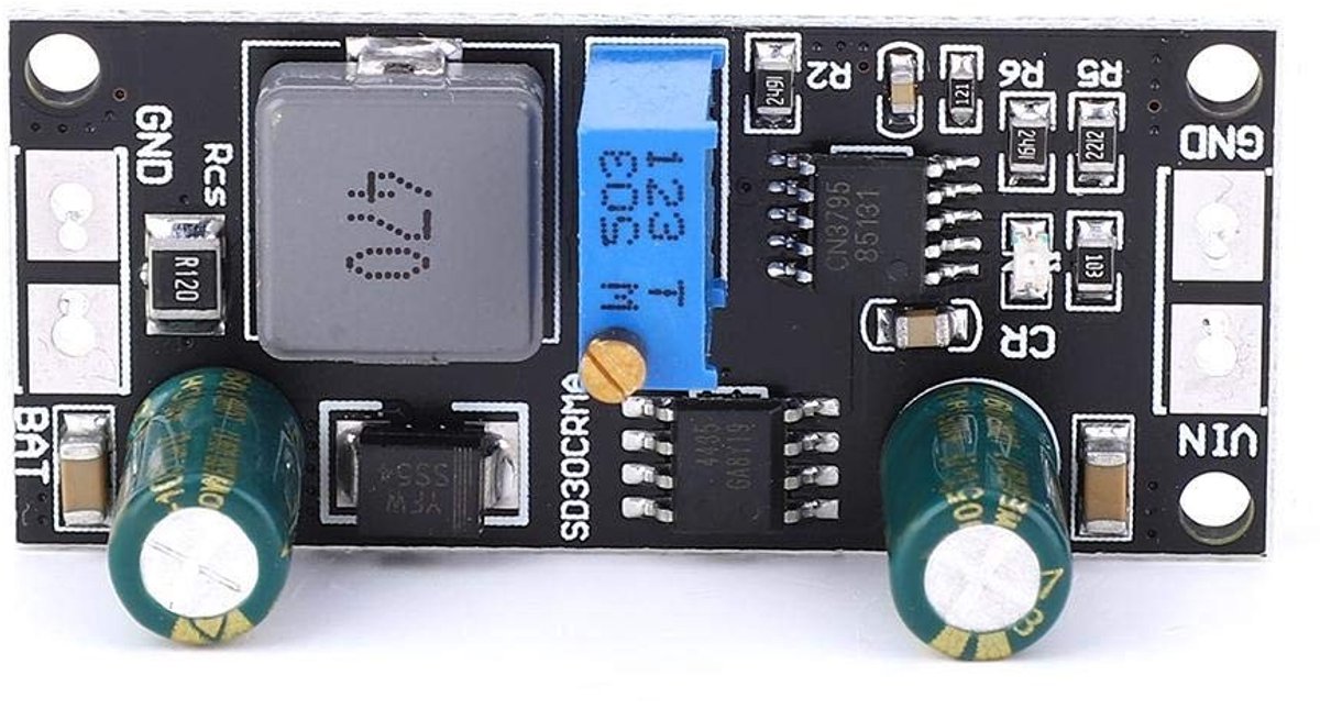 Dailygoods - Dailygoody - 1A 12V Laadregelaar - Multifunctionele Batterij Controller - Ideaal voor Zonnepanelen - Compacte Oplader - Lithium Batterij - Geschikt vo