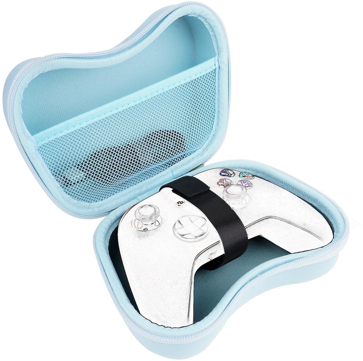 Dailygoods - Dailygoody - Controller Reishoes - Beschermende Opberghoes - Blauw - Gamingaccessoires - Draagtas voor controllers - Geschikt voor Xbox Series X/S en ...
