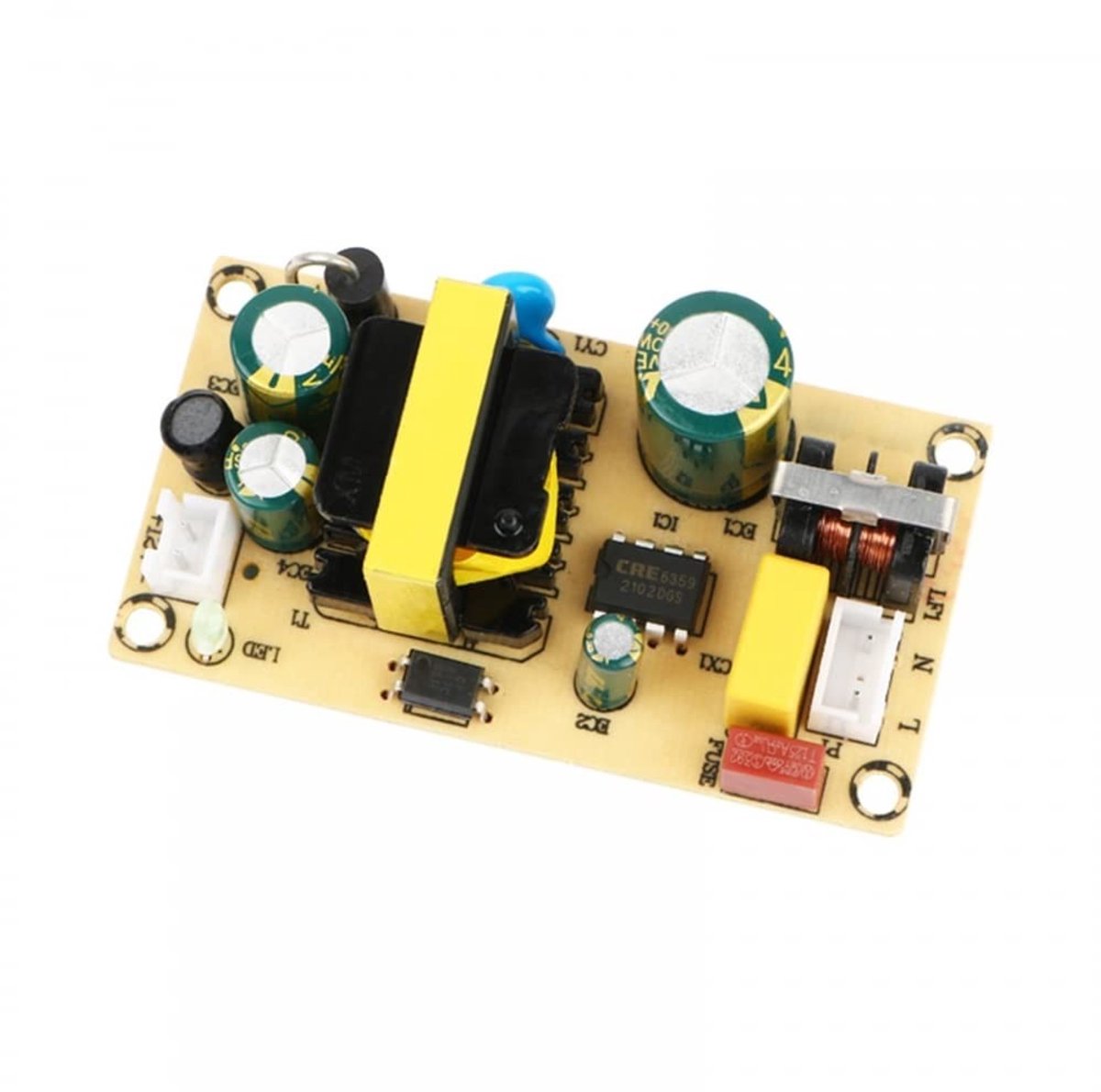 Dailygoods - AC-DC Spanningsomvormer, 110V-220V naar 12V 2A