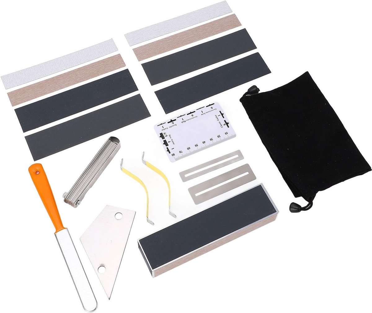 Dailygoods - Dailygoody - Gitaar Fret Onderhoudsset - Multifunctionele Gitaar Reparatieset - Stevig en duurzaam - Ideaal voor Elektrische Gitaren en Bassen - Handi
