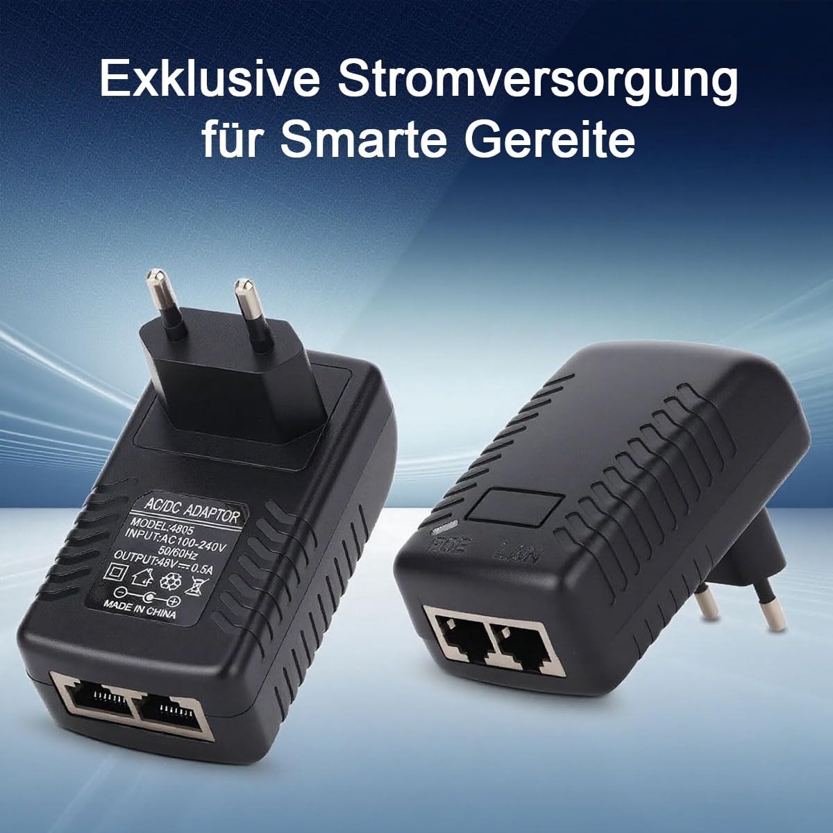 Dailygoods - PoE-injector 48V voor IP-apparaten en Camera's