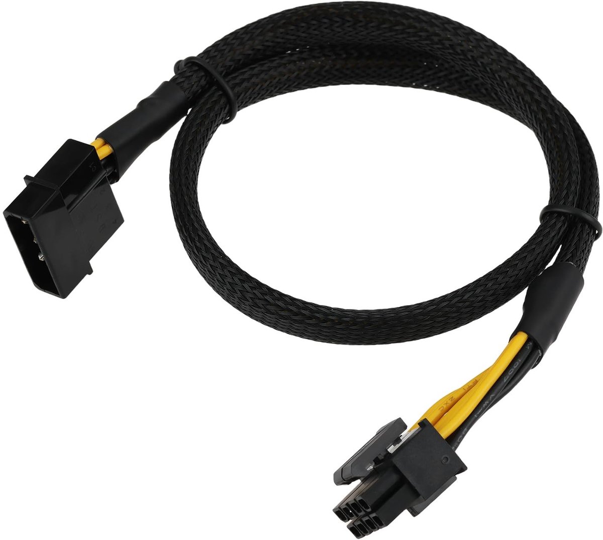 Dailygoods - LP4 naar CPU 8-Pin Voeding Converter Adapter Kabel 50cm