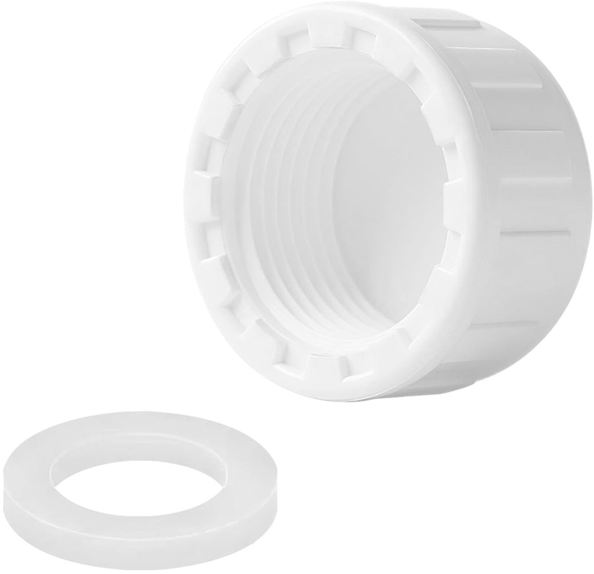 Dailygoody - 2 Stuks Vrouwelijke Schroefdraad Drainpijp Klemmen 40mm voor Afdichting