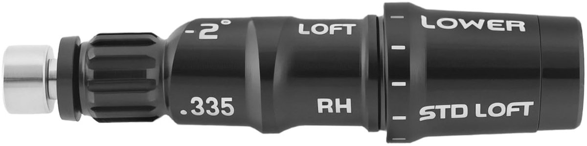 Dailygoody - Golf Shaft Adapter - Putter Shank Sleeve - Geschikt voor 0.335 inch - Zwart - Golf Accessoires - Voor Drivers - Golfclubs