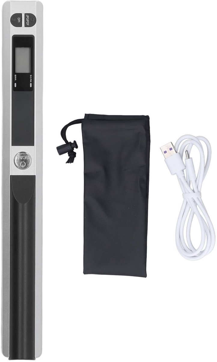 Dailygoods - Draagbare Scanner voor A4 Documenten en Foto's met 900 DPI Resolutie