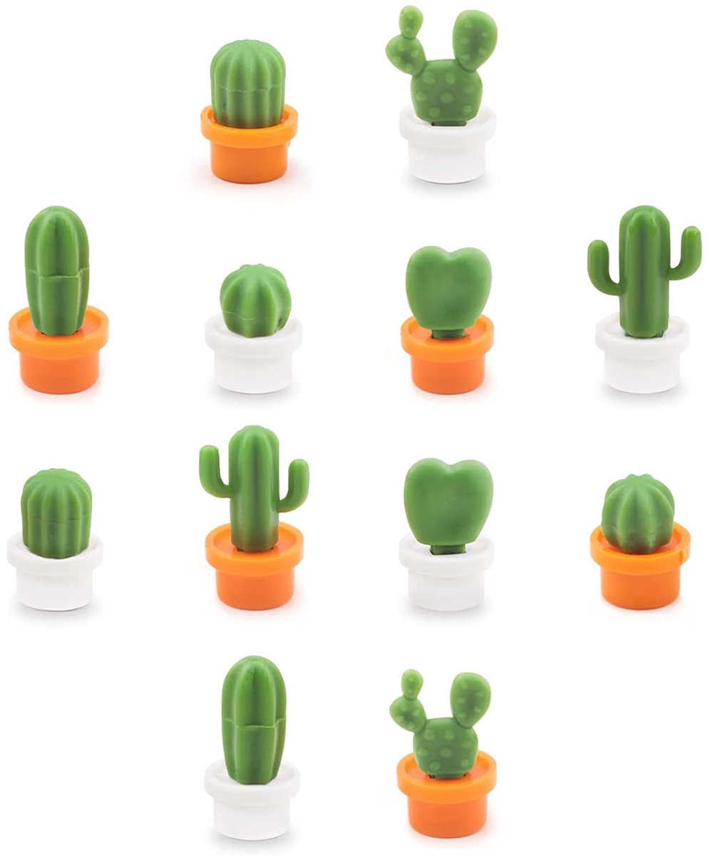 Dailygoody - Magneten - Koelkast Accessoires - Groen - Sterke Magneetjes voor Thuis - Perfect voor Notities en Foto's - 12 Stuks