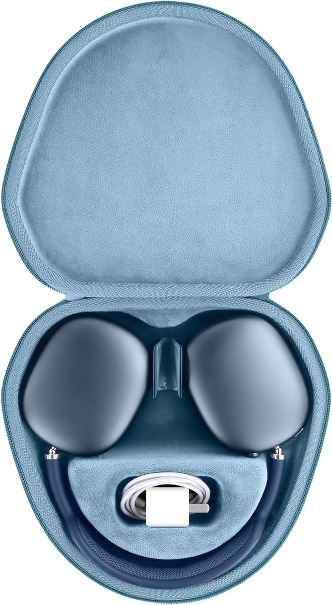 Hardcase voor AirPods Max - Ultra-dunne Reisopbergoplossing met Slaapstand Functie en Bescherming voor Hoofdtelefoon