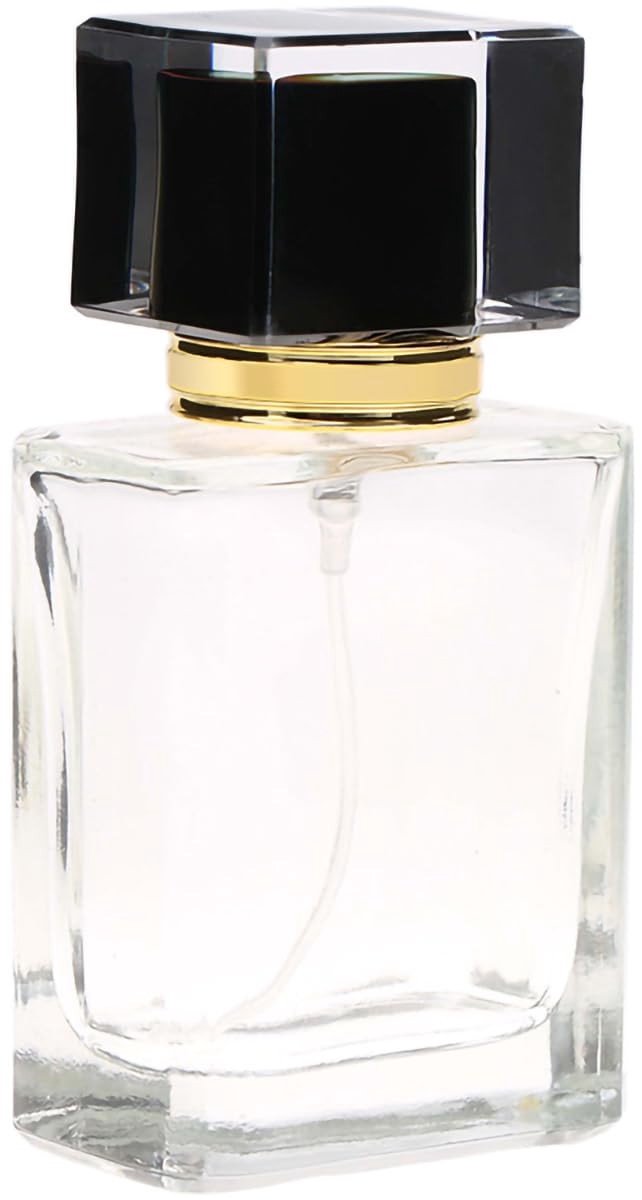 Dailygoods - Cosensi - Dailygoody - Lege Parfumfles - Vullbare Parfumfles - Handzaam en Duurzaam - Zwart - Refillbare Verstuiver - Geschikt voor Reizen - 50 ml