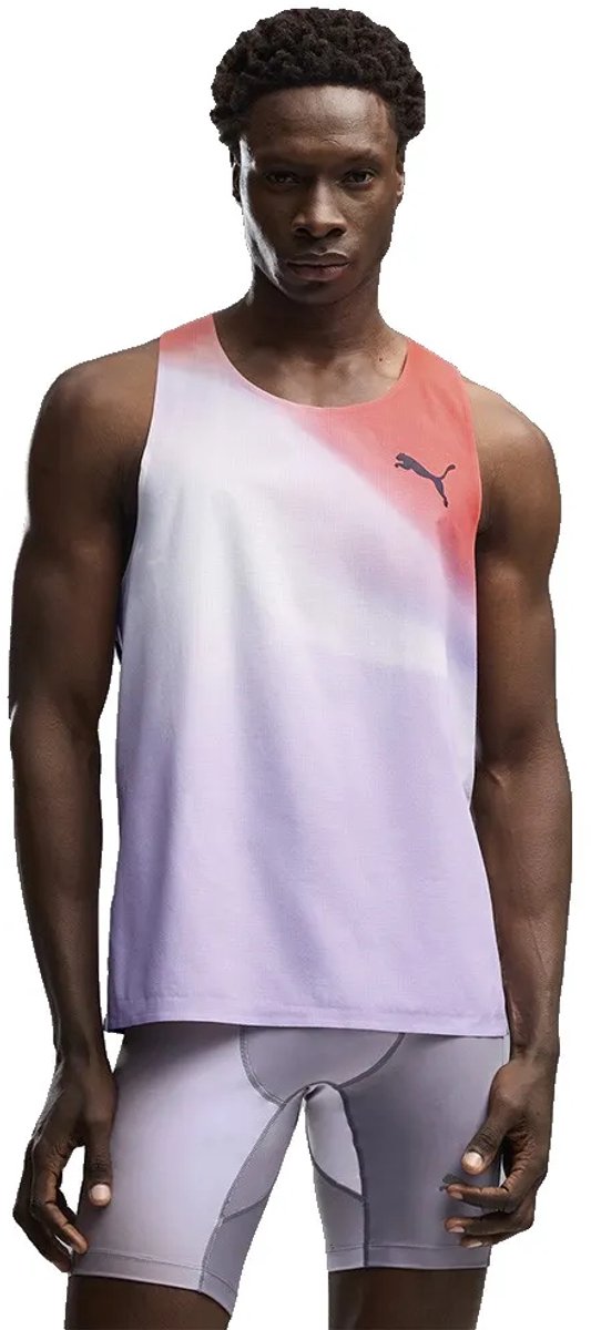 Puma Lightspeed Ultraweave Graphic Mouwloos T-shirt Man Inky Depths