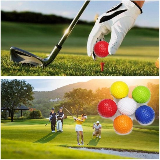 Set van 26 Trainingsgolfballen van Schuim, Ideaal voor Binnen- en Buitentraining, Perfect voor Golfvaardigheden en Oefeningen — afbeelding 3