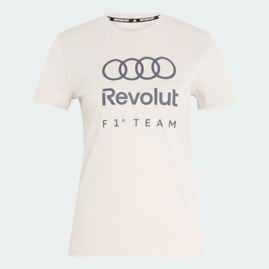 Adidas Performance Audi Revolut F1 Team Dna Graphic T-Shirt - Dames - Wit van Merkloos — afbeelding 2