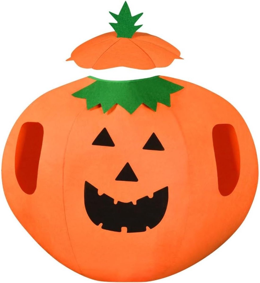 Halloween Pompoen Kostuum met Hoed voor Feest, Carnaval en Cosplay - Perfecte Keuze voor Kinderen en Volwassenen