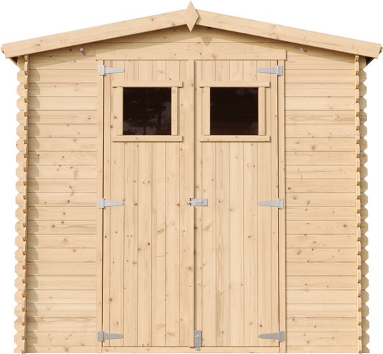 Timbela M369 - Houten tuinhuis - 4,33 m² - 226x236xH218 cm - zonder vloer