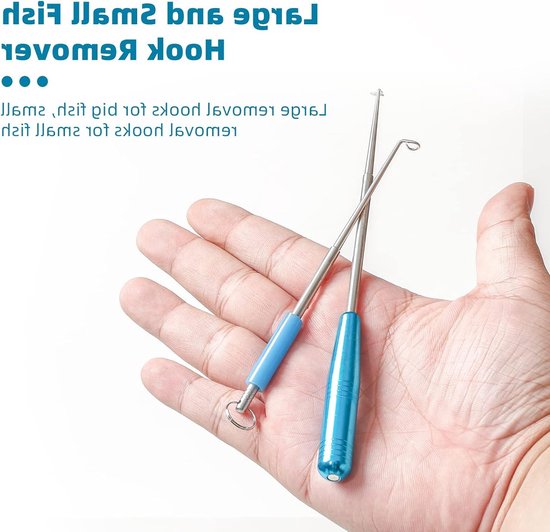 2 Maten Haakverwijderaar voor Vissen, Snelle en Draagbare Disgorger met Magneten voor Kleine en Grote Haakontgrendelaars, Onmisbare Visaccessoires voor Elke Visser — afbeelding 2