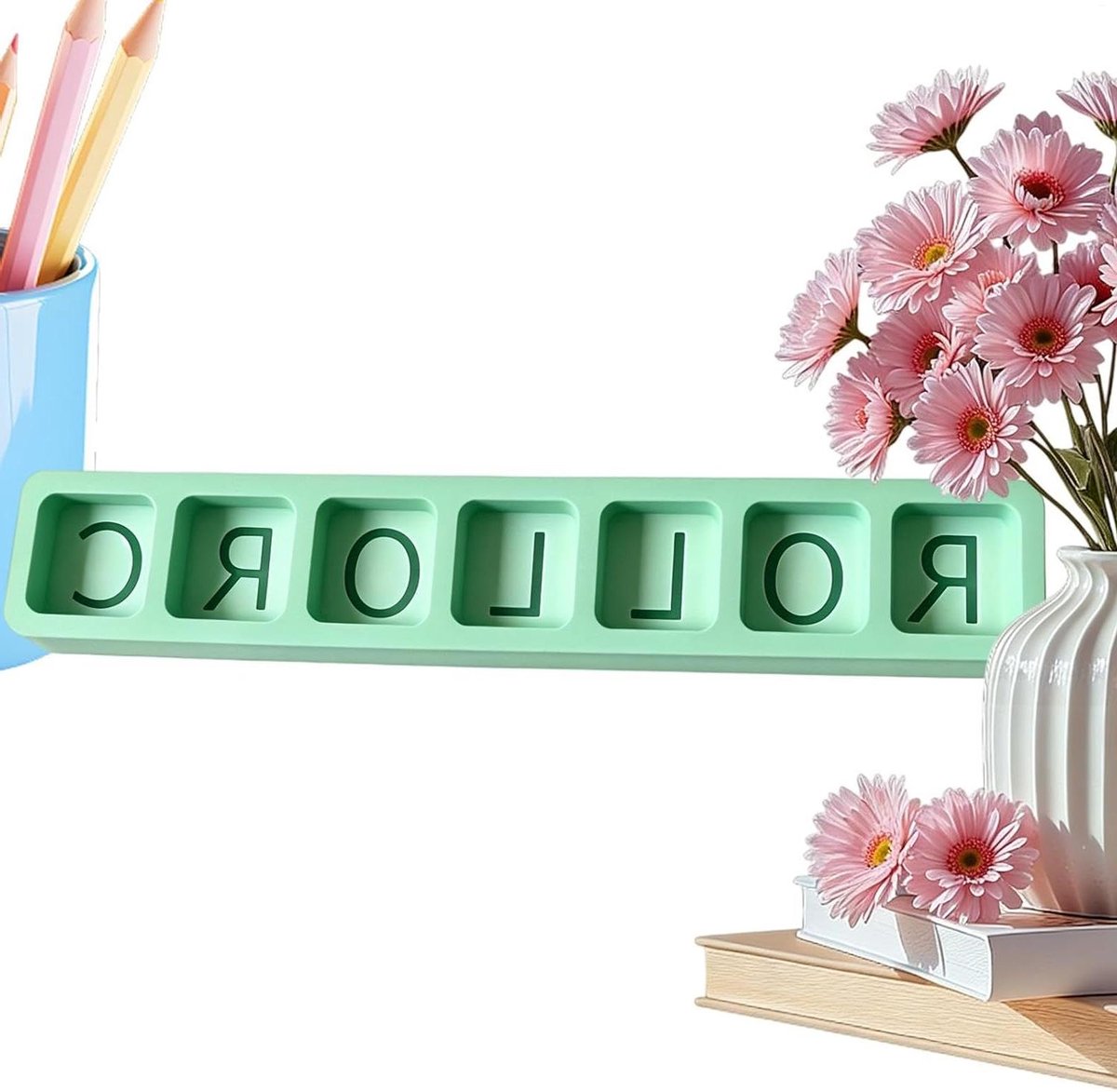 Mahjong Trainingsbord - Strategisch Spel - Solo Oefenen - Foutminimaliserend Ontwerp - 21 cm - Groen
