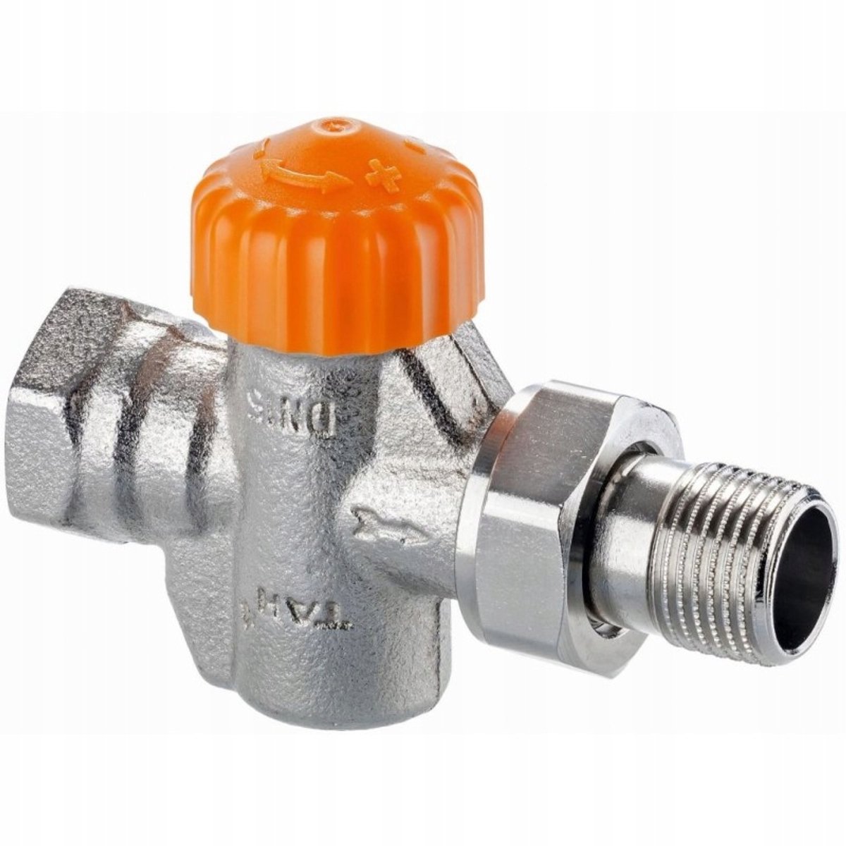 Heimeier A-exact 3912-02.000 Rechte Thermostaatklep DN15 1/2″ met Begrenzer