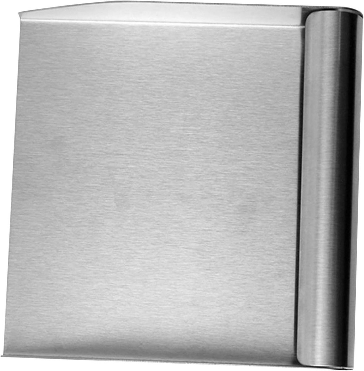 Stofblik RVS - Metalen Schep - Kantoor Schoonmaken - Gladde Afwerking - 15 cm breed - Zilver