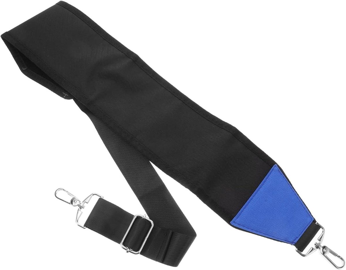 Golftas Schouderband - Vervangende Riem - Golfen Comfortabel - Verstelbaar & Gewatteerd - 70 cm Lengte - Blauw