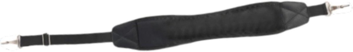 Vervangende schouderriem - Golftas riem - Comfortabel dragen - Gewatteerde ondersteuning - 120 cm lengte - Zwart