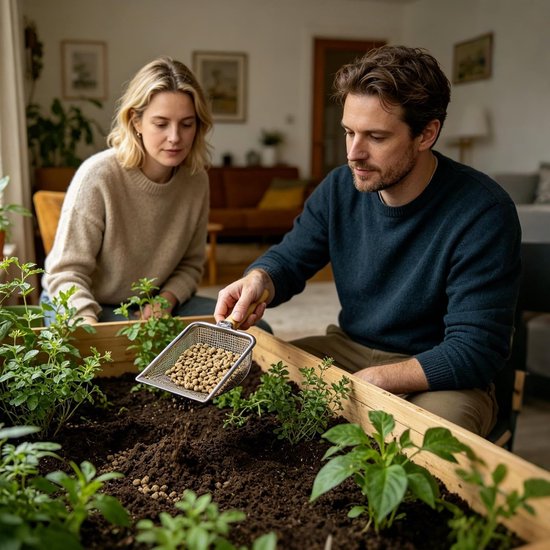 Grondzeef Tuinieren - Mest Zeef - Bodem Voorbereiden - Roestvrij Staal - 28 mm Maas - Metaal — afbeelding 4