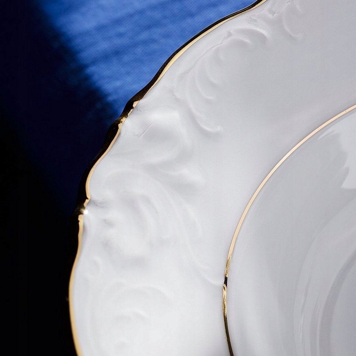 Fryderyka Dinerbord 24cm Goudrand Porselein Chodzież
