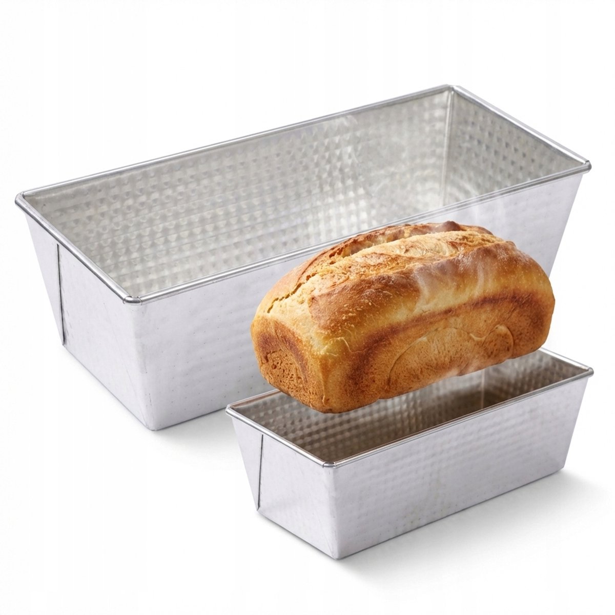 Koekjesvorm Staal 25x12x8 cm - Brood- & Cakebakvorm