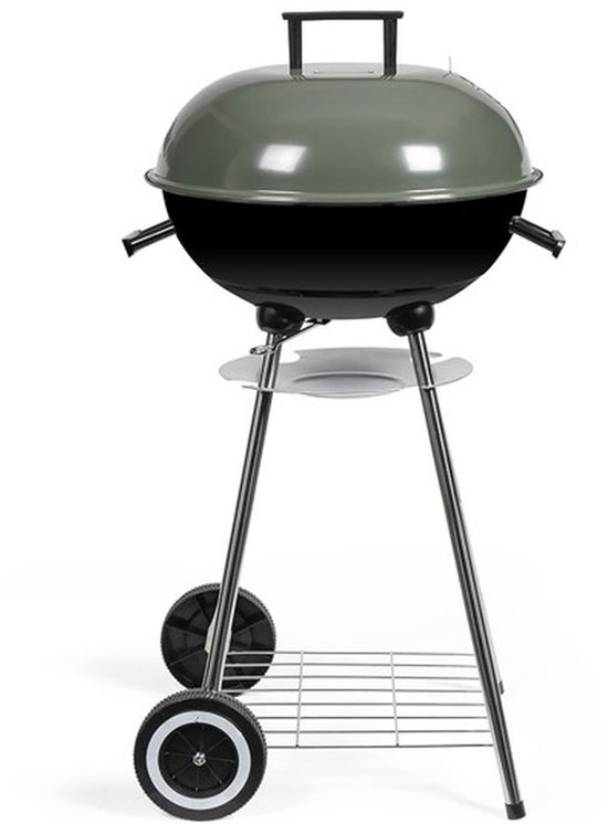 Houtskoolbarbecue - LIVOO - DOC172K - Ø 41 cm - Verchroomd stalen rooster - Hoogte 69,5 cm - Handgrepen - 2 tandwielen van Merkloos — afbeelding 3