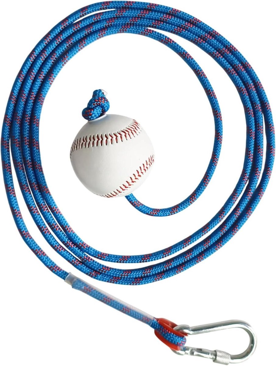Honkbal Trainingsbal - Oefenbal Touw - Slag Training - Snelle Installatie - 3 Meter Touw - Niet Gespecificeerd