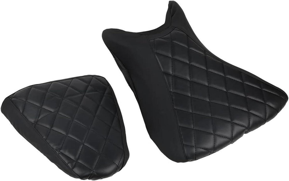 Motorfiets Zitkussen - Zadelhoes Beschermer - Comfortabel Rijden - Verdikte Schuimvulling - Universeel - Zwart