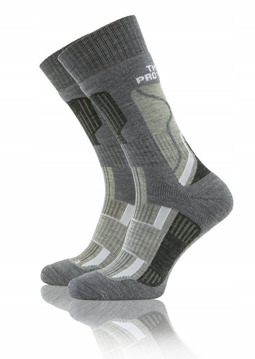 Sesto Senso Trekking Wintersokken EXTREME SOKKEN 42-44 Warm en comfortabel Grijs