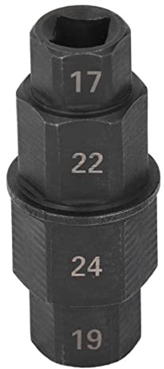 SOUQONE - Zeshoekig asgereedschap - Adapter voor motorfietsen - Multifunctioneel - Zwart - Inbussleutel - Geschikt voor Suzuki motorfietsen - 17 mm...
