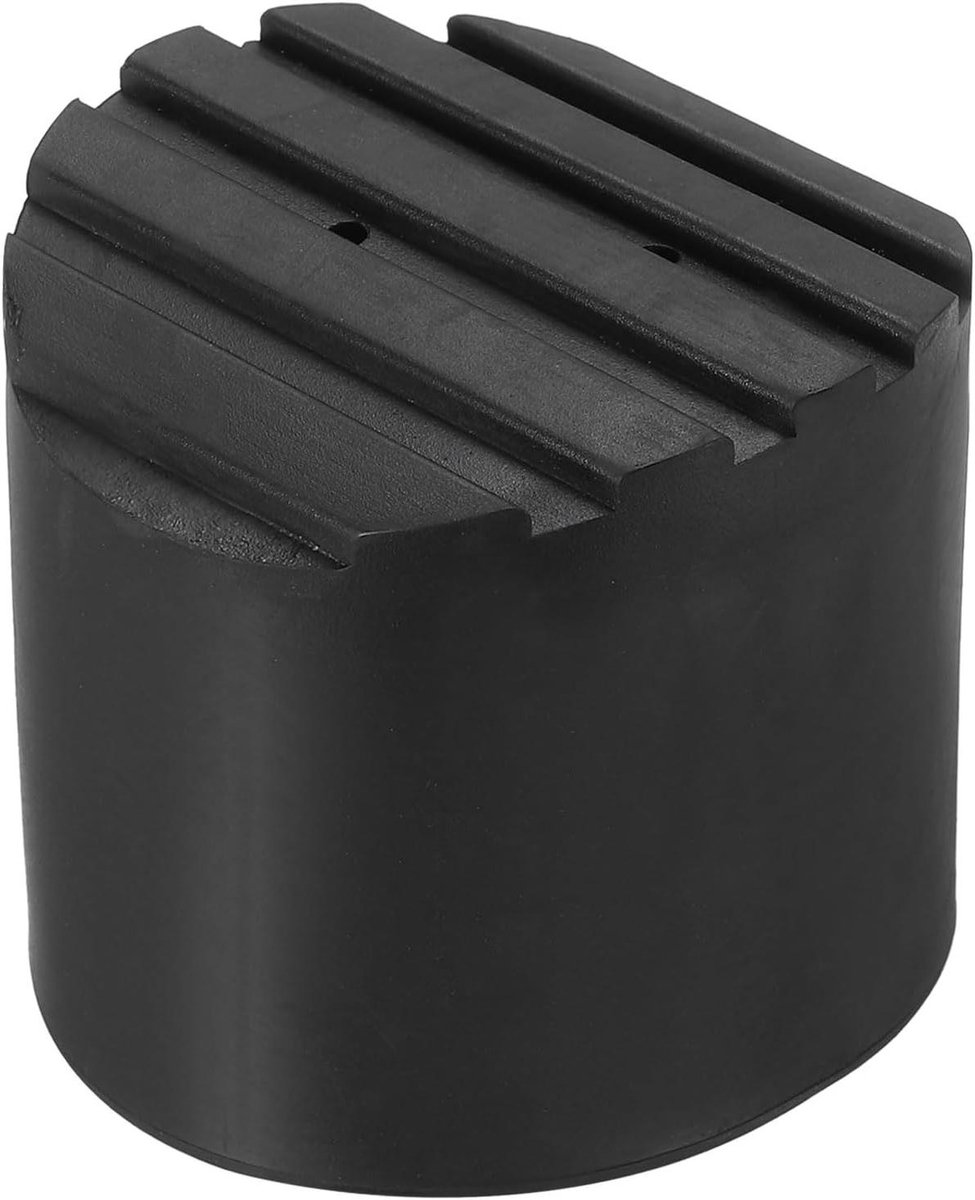Ladder Antislip Voeten - Rubberen Doppen - Ladder Stabiliteit - Slijtvast Materiaal - 85 mm Diameter - Zwart