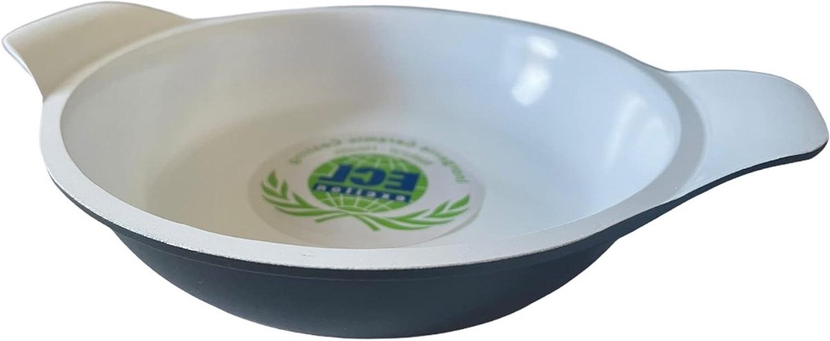 Mini Koekenpan - Eierpan - Ontbijt Maken - Keramische Coating - 14 cm - Zwart