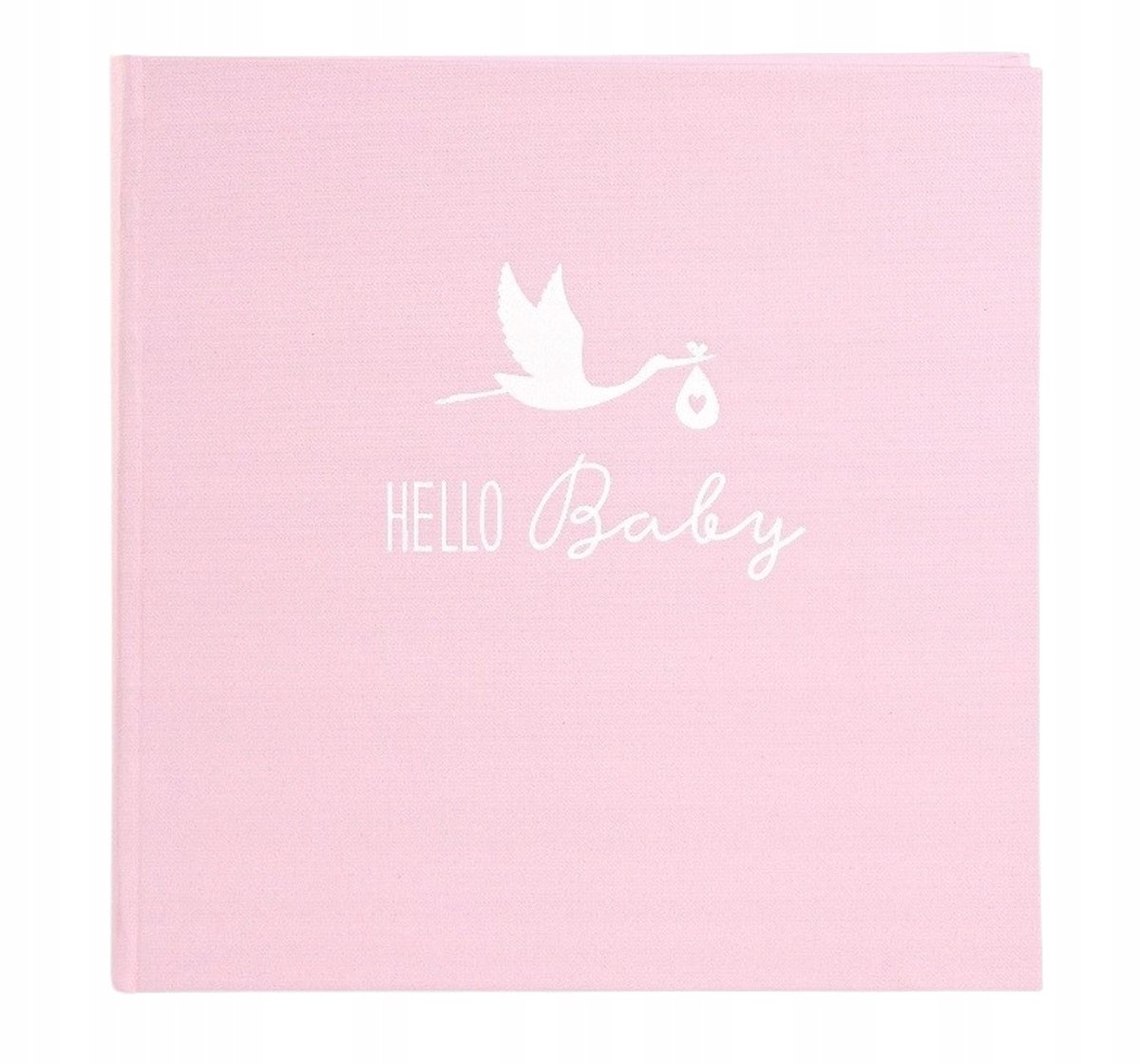 Goldbuch Baby Fotoalbum Roze 'Hello Baby' - 60 Witte Pagina's