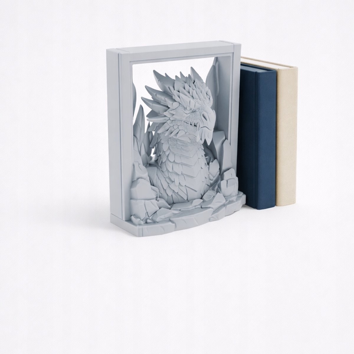 Book Nook Inset Boekenkast - Draak in Grot - Diverse kleuren