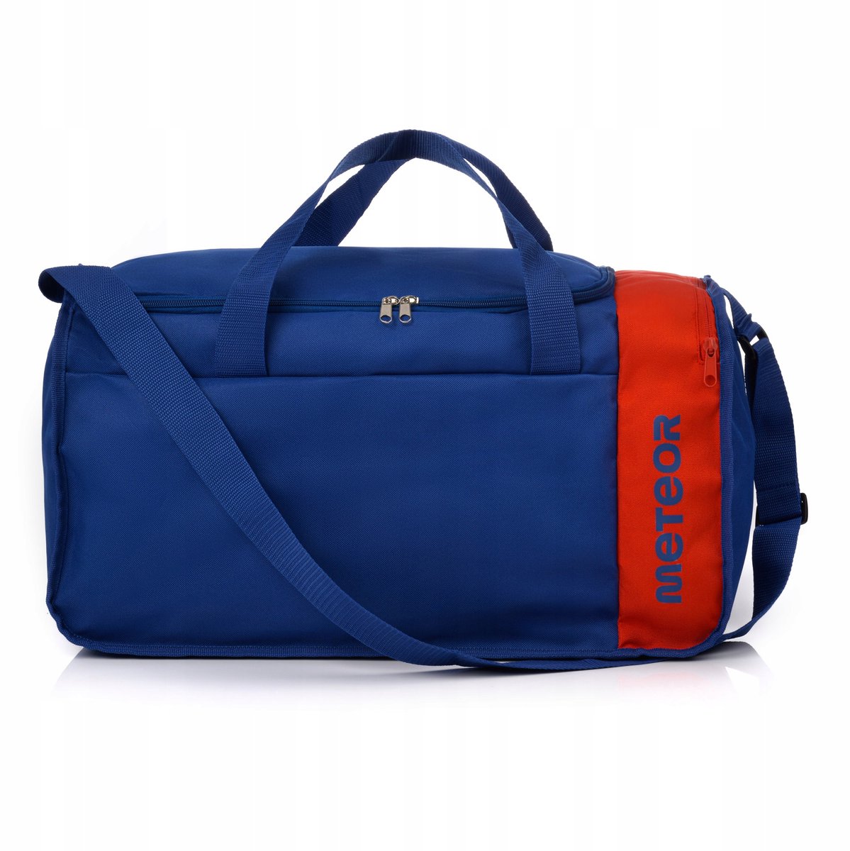 Grote Sporttas Blauw/Oranje 40L - Ideaal voor zwemmen, yoga en training