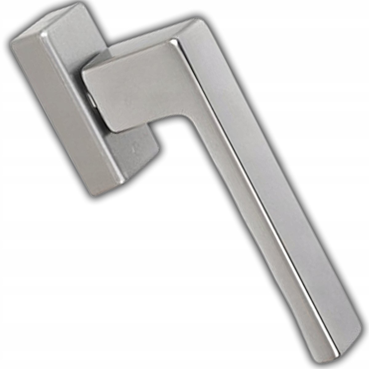 Hoppe Toulon Secustik raamklink aluminium 32-42mm, zilver F1
